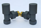 Manissa Angled Towel Rail Radiator Valves 1 2"