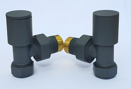 Manissa Angled Towel Rail Radiator Valves 1 2"