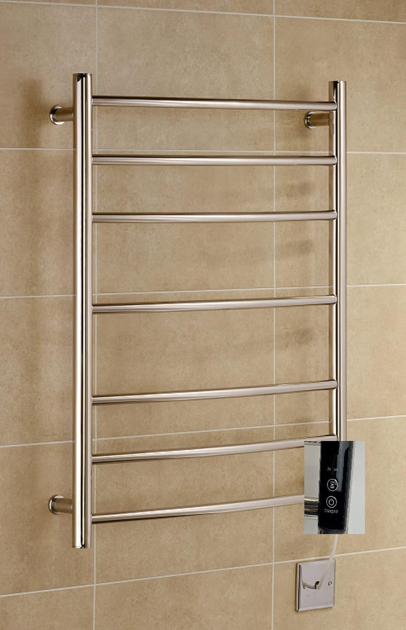 Manissa Kendal Stainless Steel Electric Heated Towel Rail