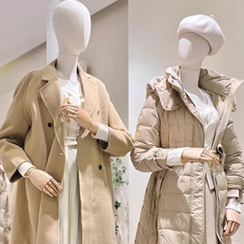 Mannequin Body Female Tailors Dummy Torso with Wooden