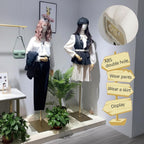 Mannequin Body Female Tailors Dummy Torso with Wooden