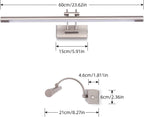 Mantolite Dimmable LED Bathroom Vanity Light Fixture 12W