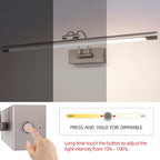 Mantolite Dimmable LED Bathroom Vanity Light Fixture 12W