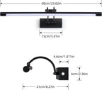 Mantolite Dimmable LED Bathroom Vanity Light Fixture 12W