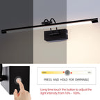 Mantolite Dimmable LED Bathroom Vanity Light Fixture 12W