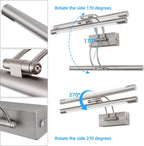 Mantolite Dimmable LED Bathroom Vanity Light Fixture 12W