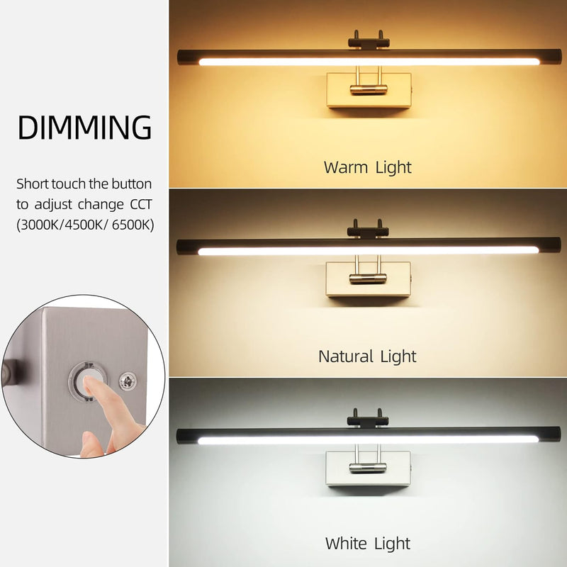 LED Bathroom Vanity Light Fixture 12W 60CM Cabinet