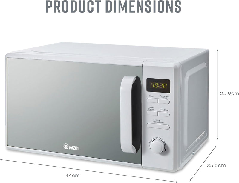 Manual Microwave with 5 Power Levels 35 Minute