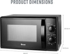 Manual Microwave with 5 Power Levels 35 Minute