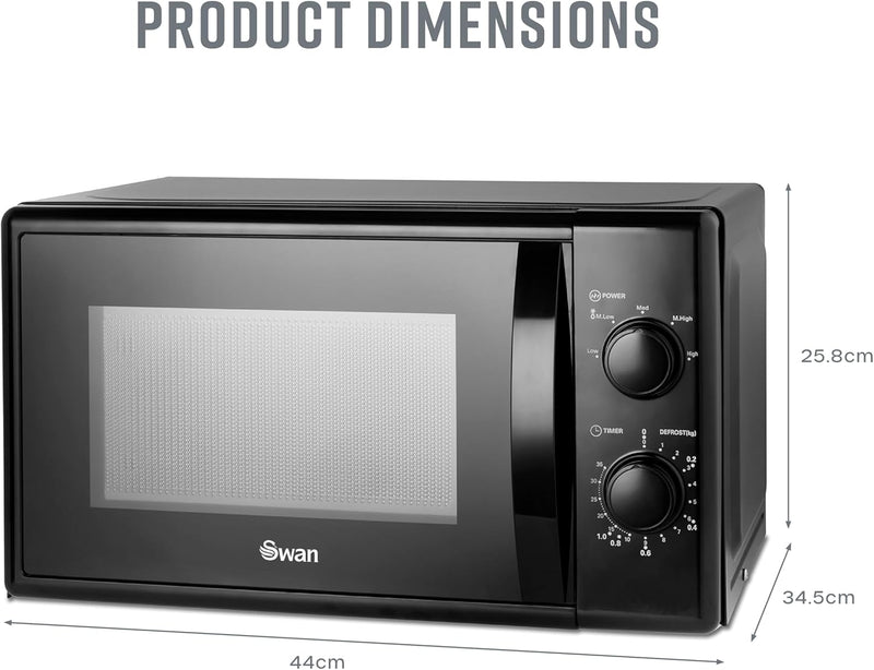 Manual Microwave with 5 Power Levels 35 Minute