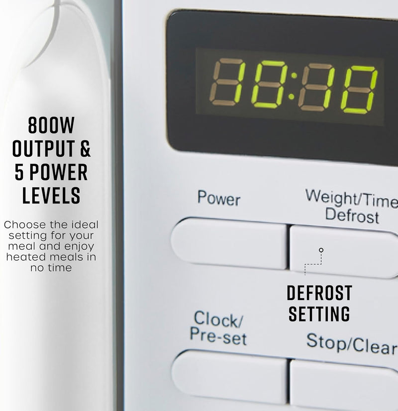 Manual Microwave with 5 Power Levels 35 Minute