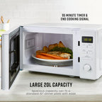 Manual Microwave with 5 Power Levels 35 Minute