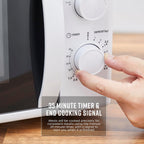 Manual Microwave with 5 Power Levels 35 Minute