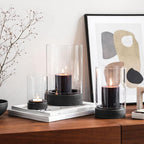Manufacture Rock Home Hurricane Lamp Size L