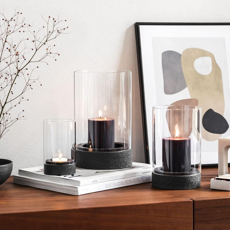 Manufacture Rock Home Hurricane Lamp Size L