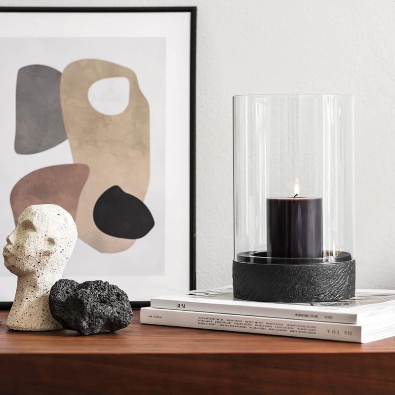 Manufacture Rock Home Hurricane Lamp Size L