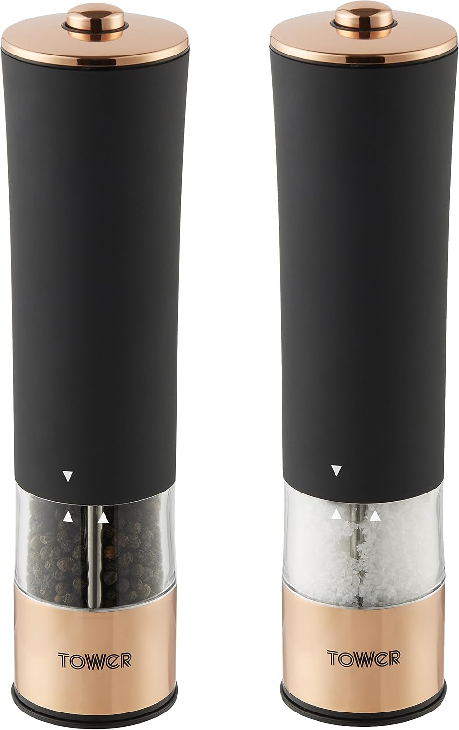 Marble Rose Electric Salt and Pepper Mill
