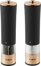Marble Rose Electric Salt and Pepper Mill