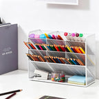 Marbrasse Mesh Desk Organiser Pen Holders Tidy Desktop