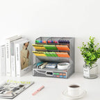 Marbrasse Mesh Desk Organiser Pen Holders Tidy Desktop