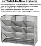 Marbrasse Mesh Desk Organiser Pen Holders Tidy Desktop