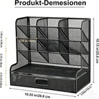 Marbrasse Mesh Desk Organiser Pen Holders Tidy Desktop