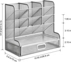 Marbrasse Mesh Desk Organiser Pen Holders Tidy Desktop