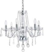 Maria Theresa Crystal Chandelier Clear K9 Glass Ceiling