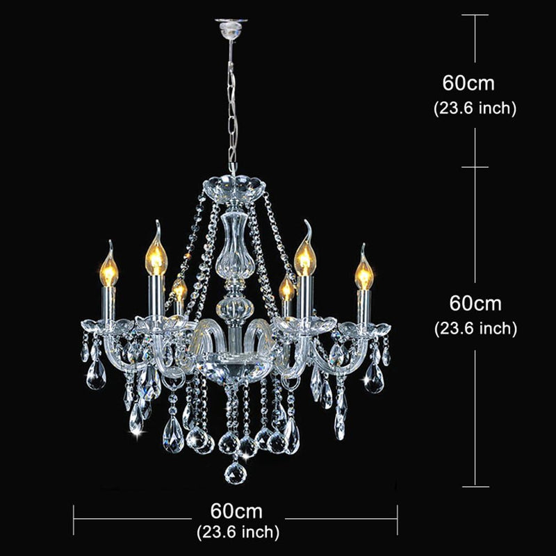 Maria Theresa Crystal Chandelier Clear K9 Glass Ceiling