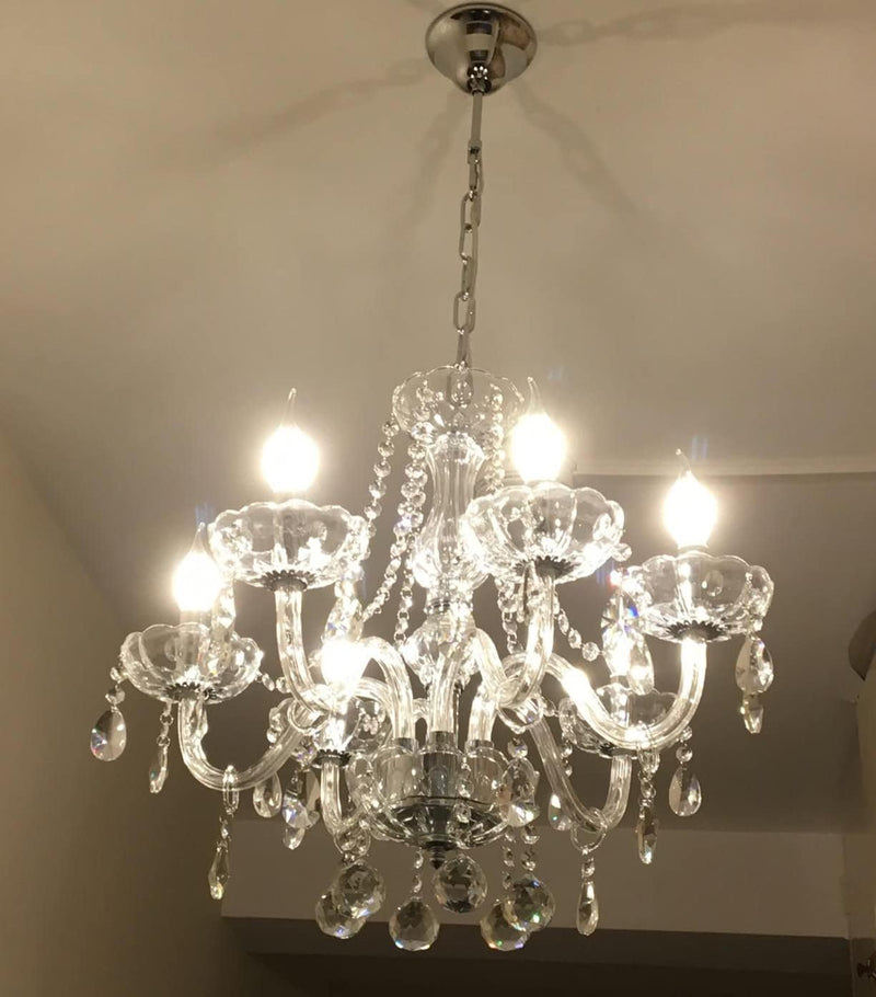 Maria Theresa Crystal Chandelier Clear K9 Glass Ceiling