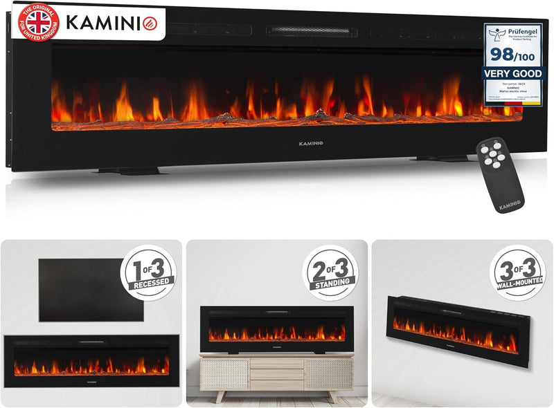 Marlon Pro 24 Electric Fire with Heater