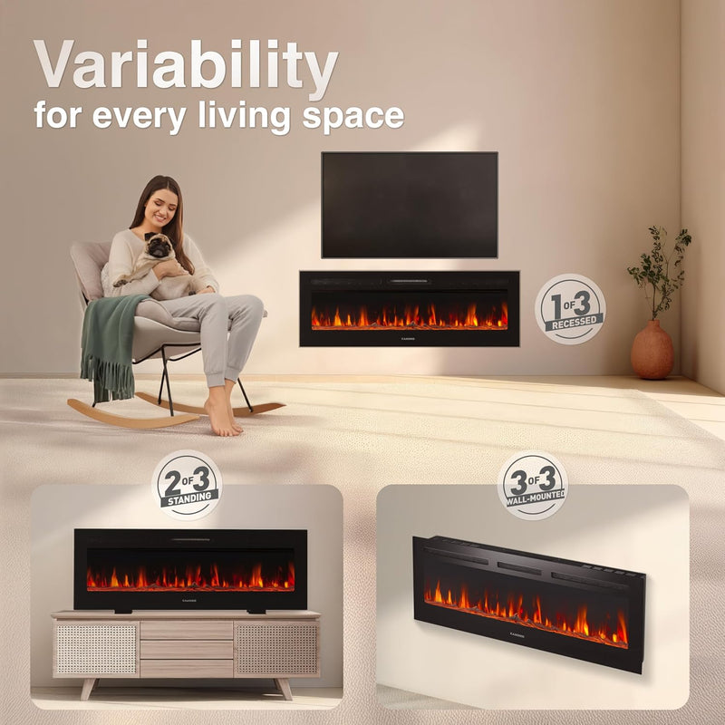 Marlon Pro 24 Electric Fire with Heater