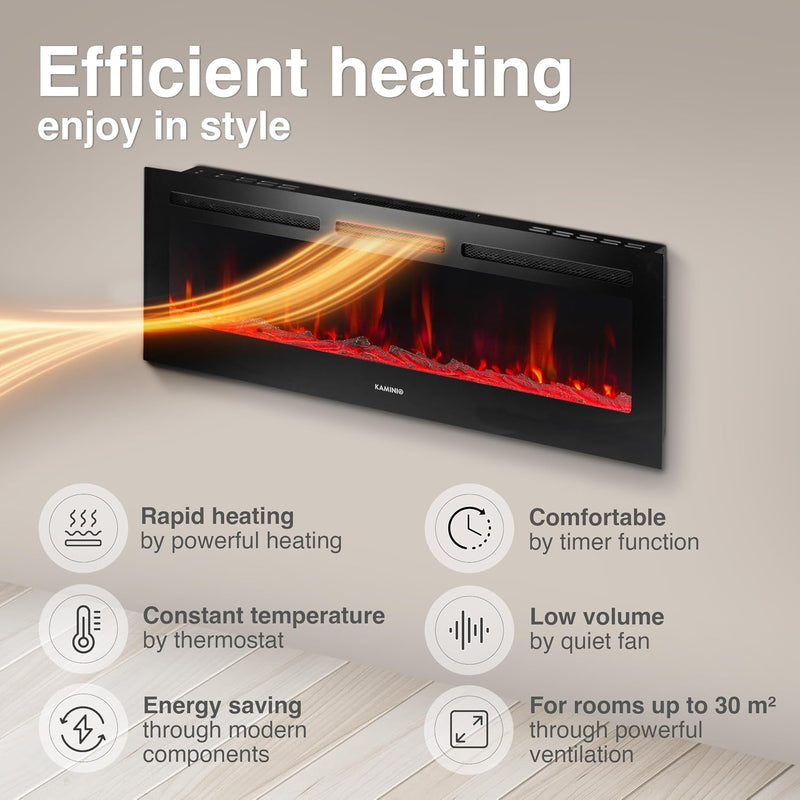 Marlon Pro 24 Electric Fire with Heater