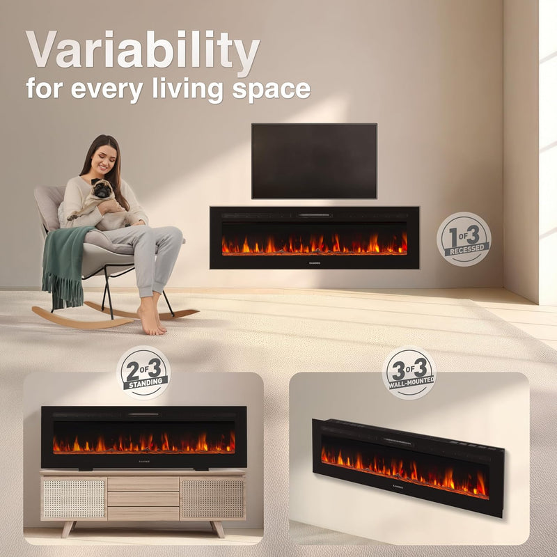 Marlon Pro 24 Electric Fire with Heater