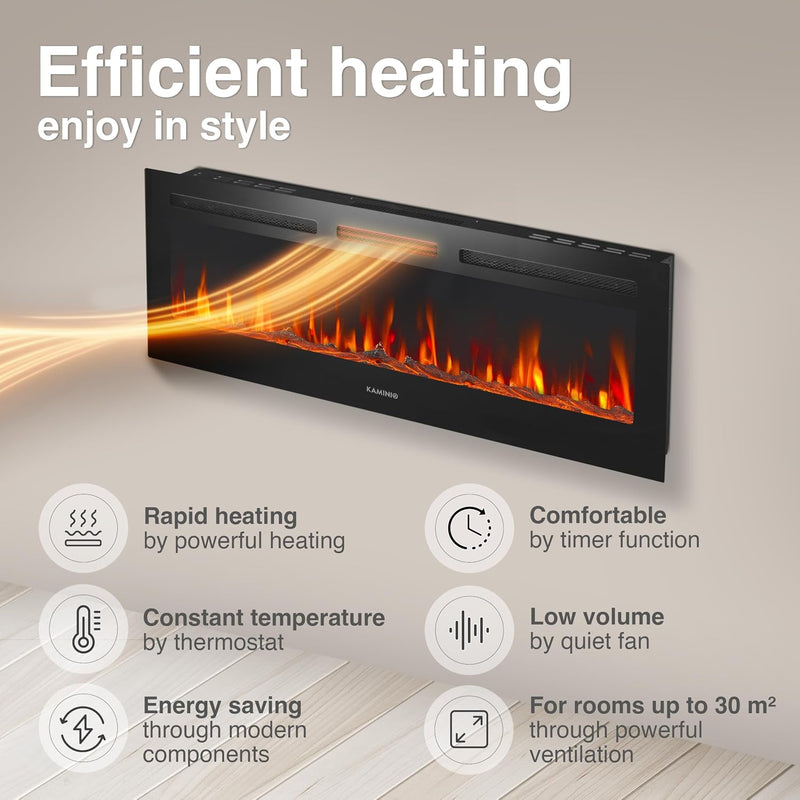 Marlon Pro 24 Electric Fire with Heater