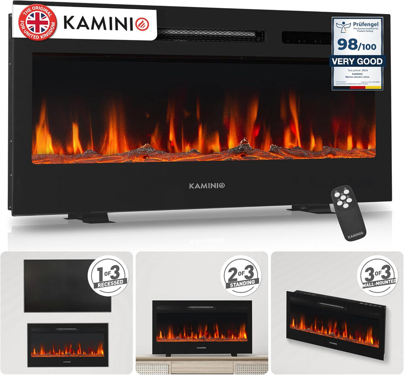 Marlon Pro 24 Electric Fire with Heater