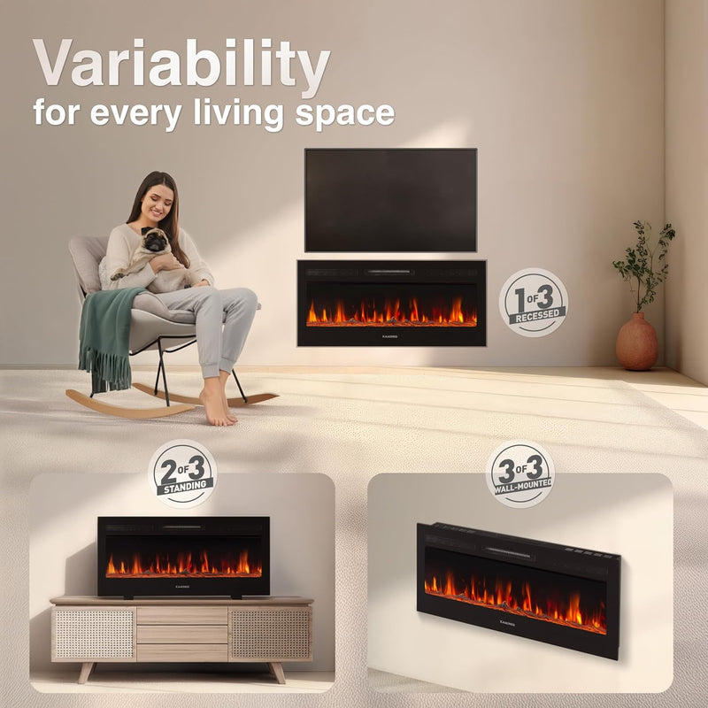 Marlon Pro 24 Electric Fire with Heater