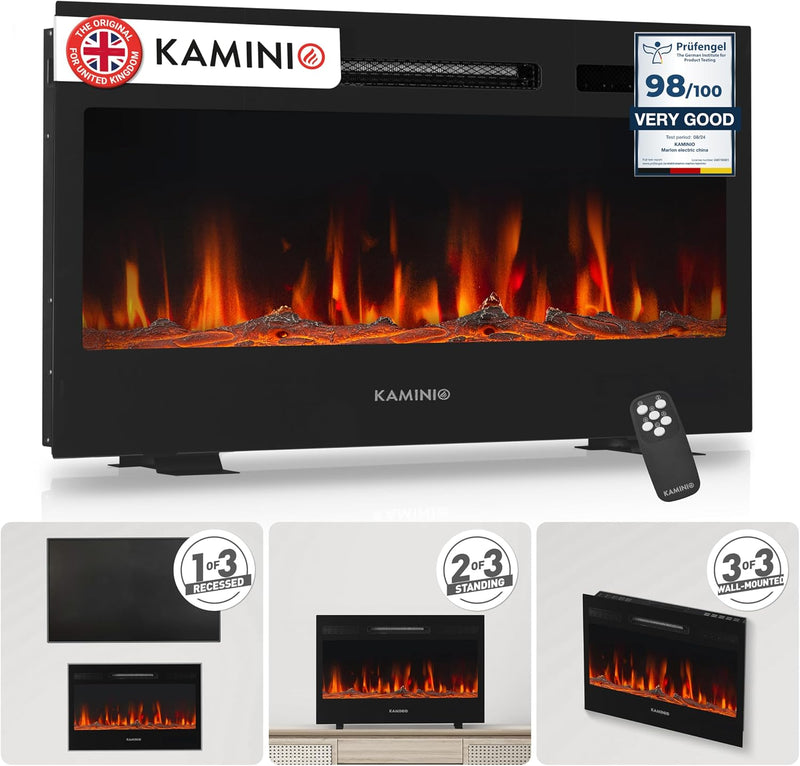Marlon Pro 24 Electric Fire with Heater