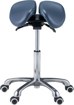 Master Massage Ergonomic Dentist Saddle Stool Split Rolling