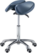 Master Massage Ergonomic Dentist Saddle Stool Split Rolling