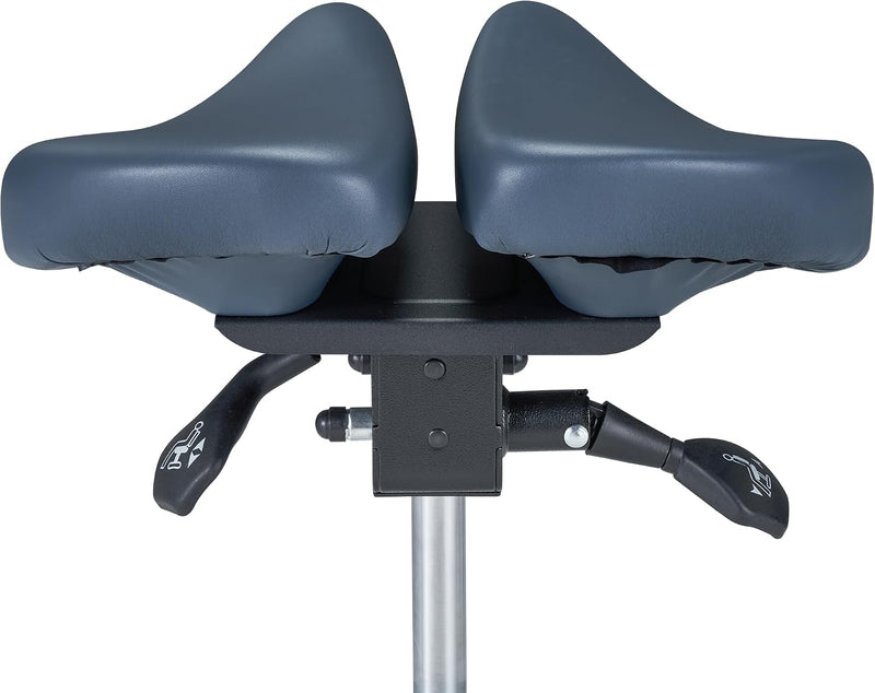 Master Massage Ergonomic Dentist Saddle Stool Split Rolling