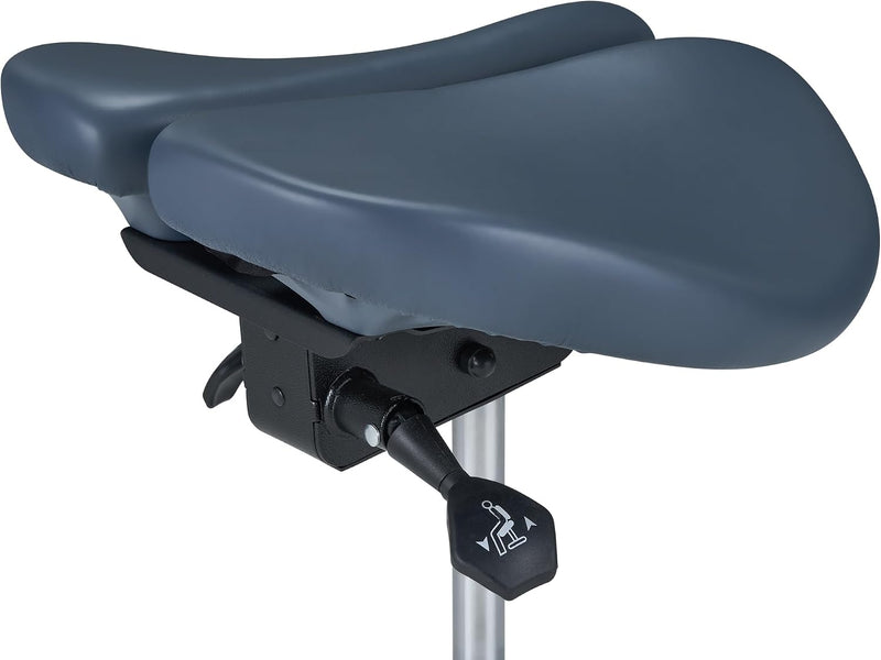 Master Massage Ergonomic Dentist Saddle Stool Split Rolling