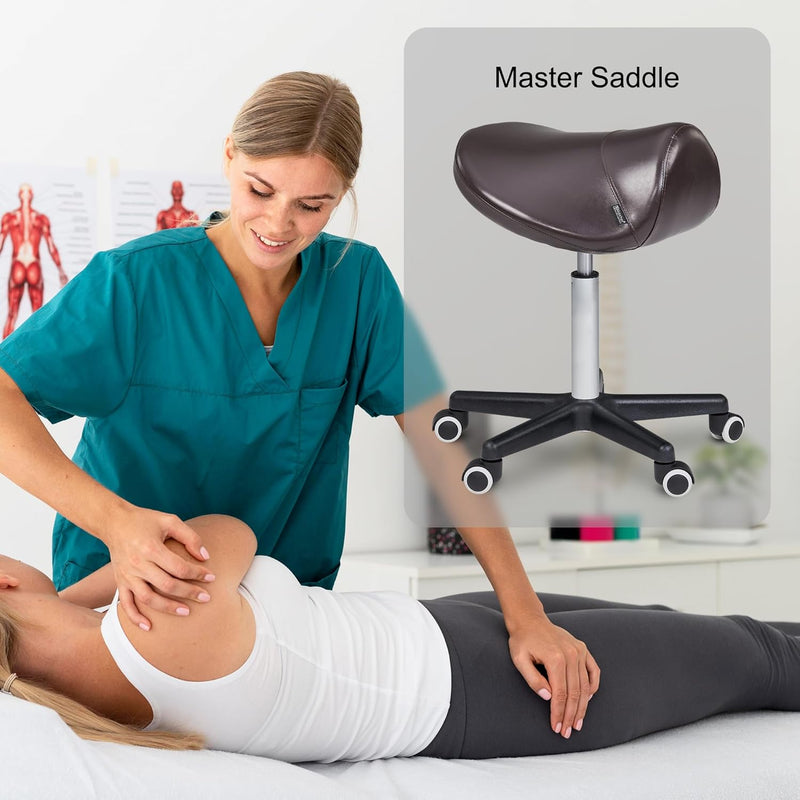 Master Massage Ergonomic Saddle Stool Seat Design Moulded