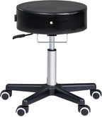 Master Massage Glider Ergonomic Round Swivel Stool Adjustable