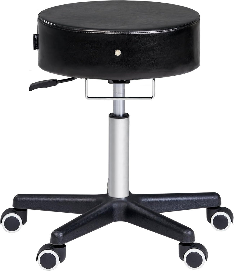Master Massage Glider Ergonomic Round Swivel Stool Adjustable