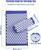 Mat and Pillow Set Acupuncture for Back Neck
