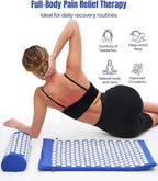 Mat and Pillow Set Acupuncture for Back Neck