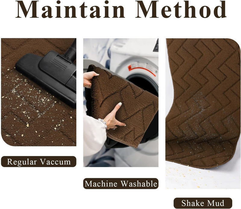 Mat Doormat Indoor Washable Dirt Trapper