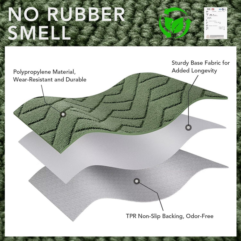 Mat Doormat Indoor Washable Dirt Trapper