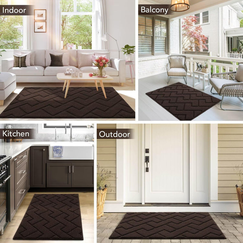 Mat Doormat Indoor Washable Dirt Trapper